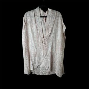 Victoria’s Secret Swimsuit Coverup One Size Tunic Light Pink White Women’s Brand